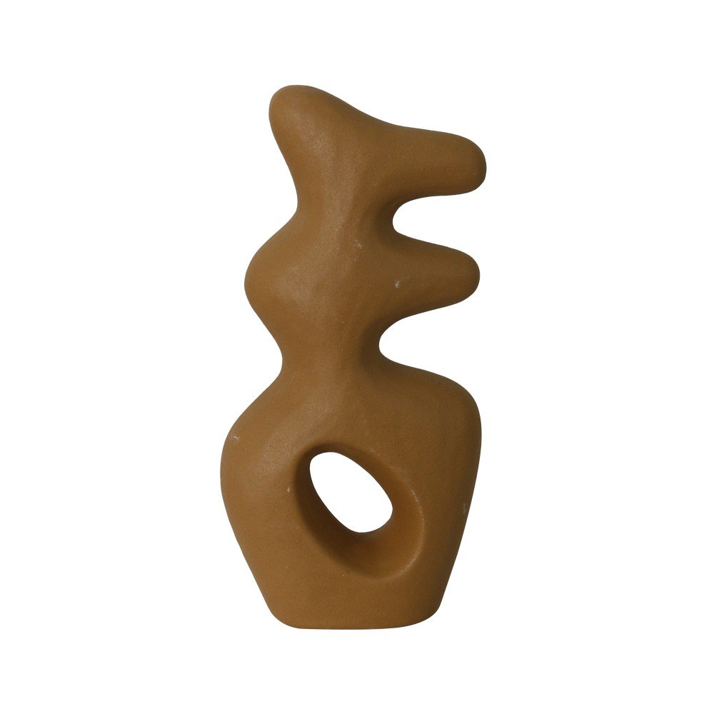 Adorno de mesa abstracto 35x17 cm parma cafe