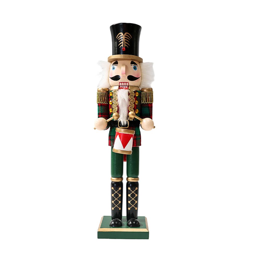 Figura navideña cascanueces 10x8.5x38 cm