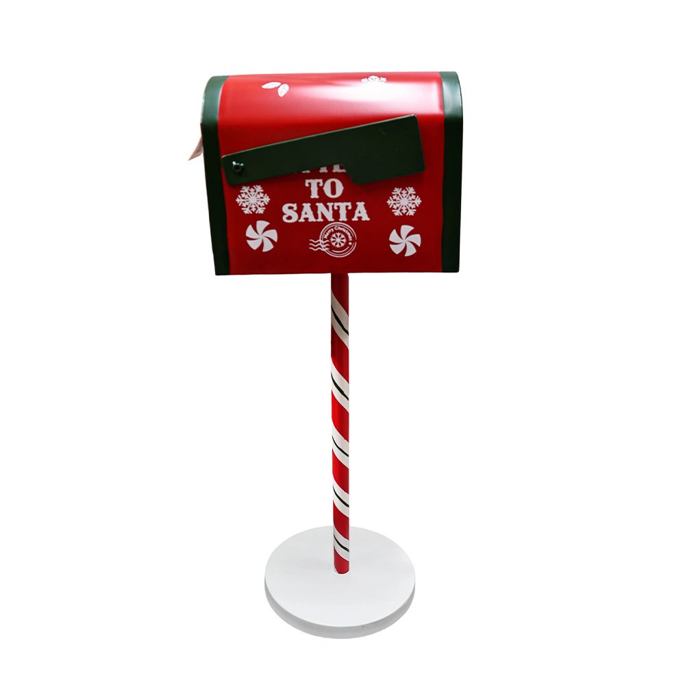 Adorno navideño buzon 89 cm rojo ccxmas