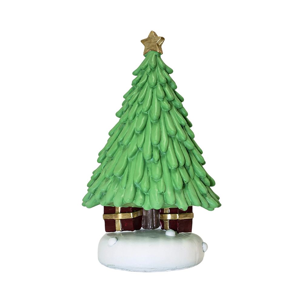 Adorno navideño arbol de navidad 22 cm verde