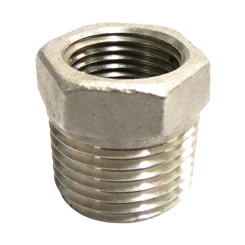 Reductor bushing acero inoxidable 1/2 x 3/8