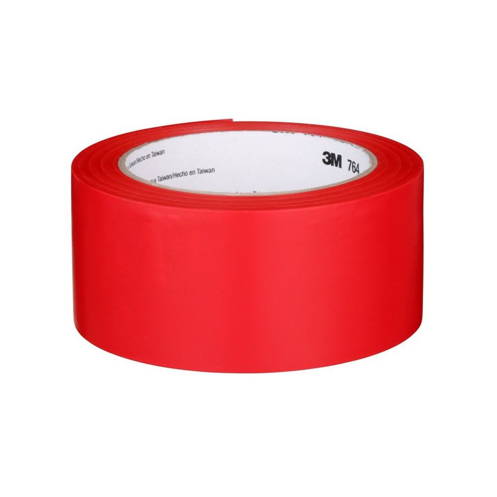 Paquete 6 Rollos Cinta Adhesiva De 66X12 Color Rojo » Comercial Ramos