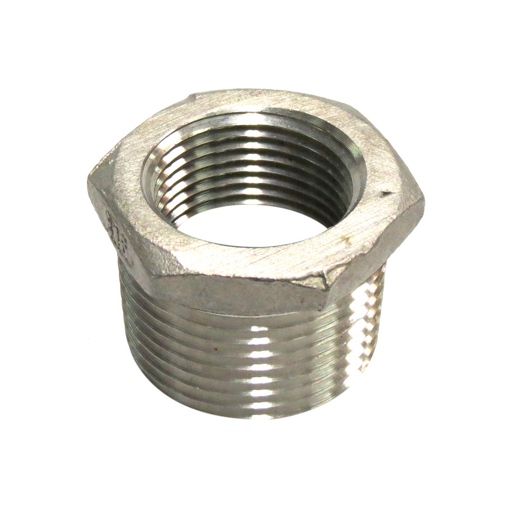 Reductor bushing acero inoxidable 1 x 3/4