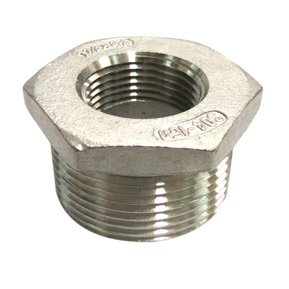 Reductor bushing acero inoxidable 1.1/4 x 3/4