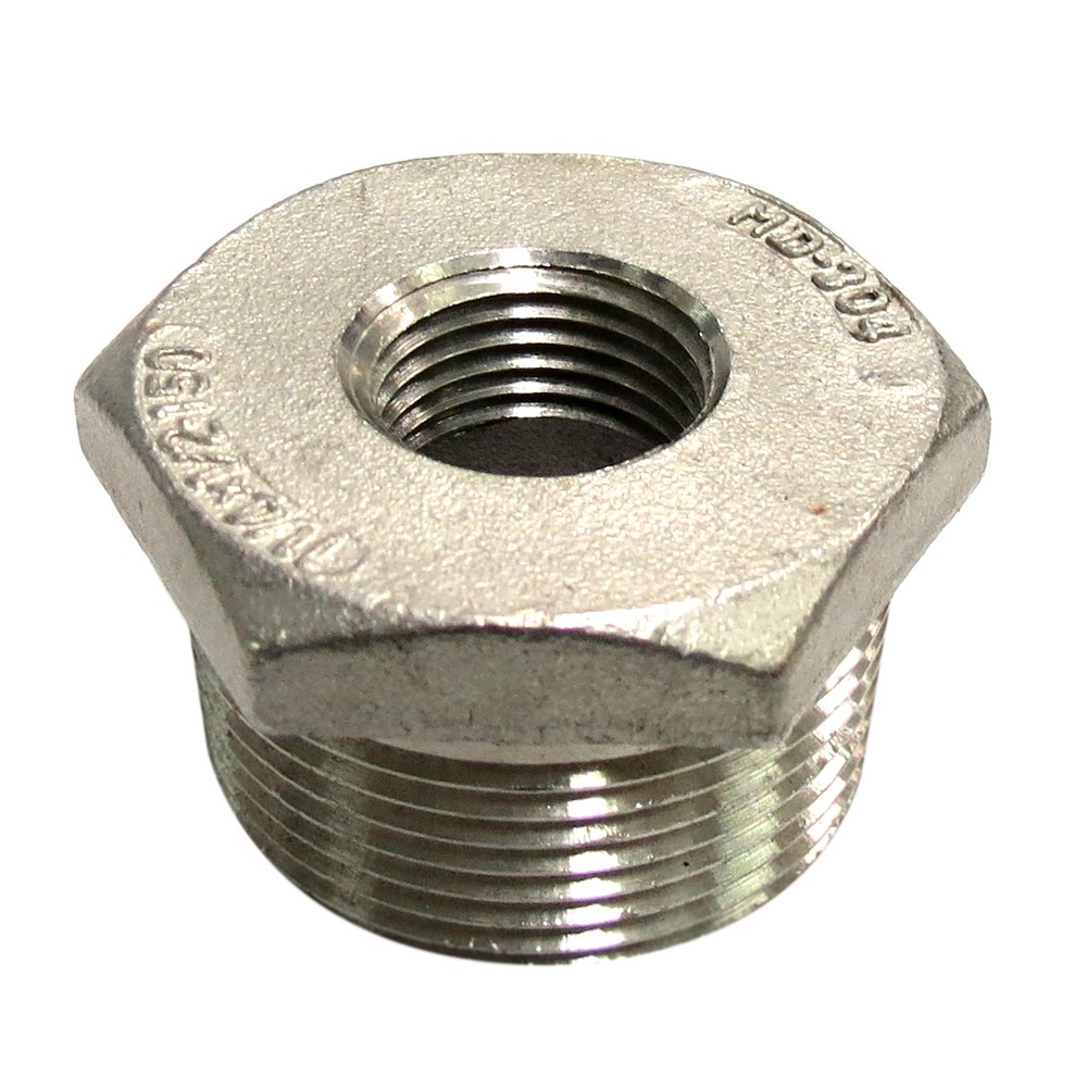 Reductor bushing acero inoxidable 1.1/4 x 1/2