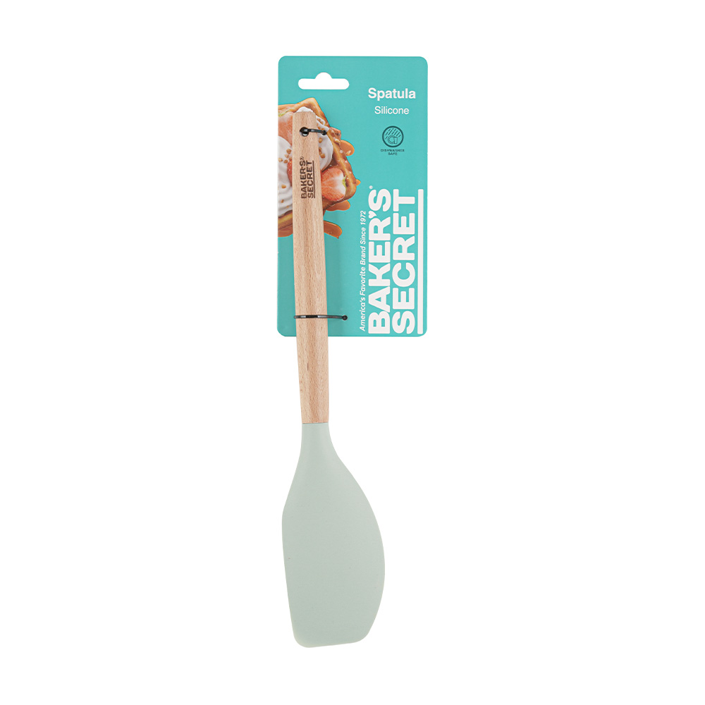 Espatula para cocina de silicon 31 cm verde