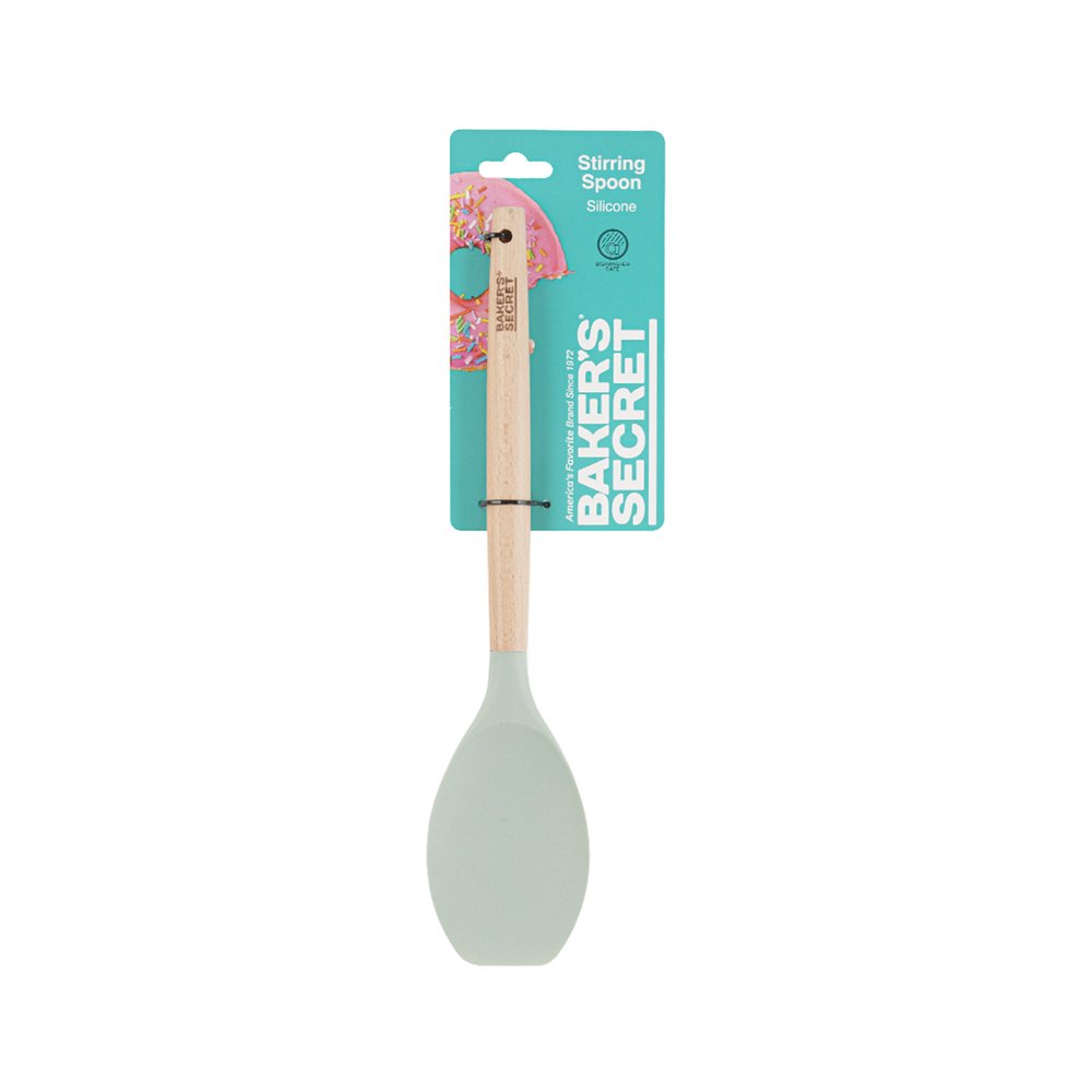 Cuchara para cocina de silicón 31 cm verde