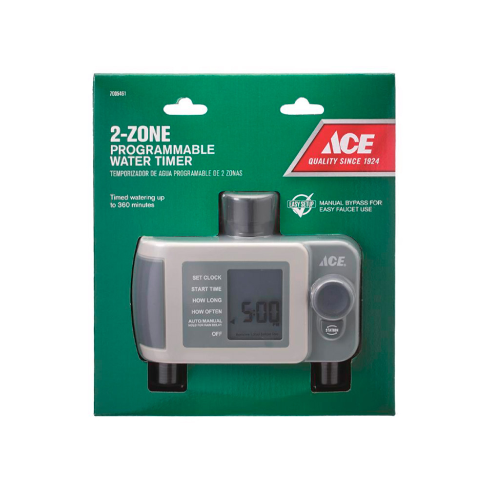 Timer para rieso 2 zonas 4 ciclos