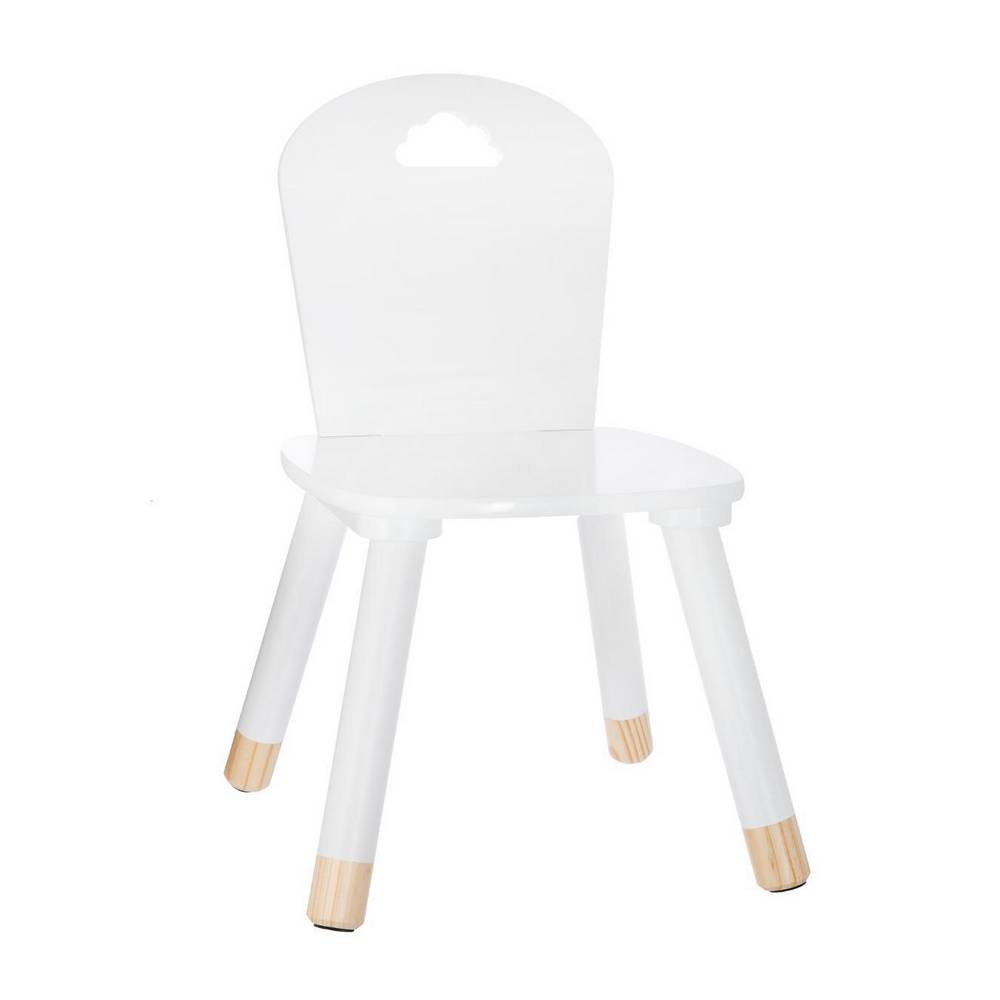 Silla infantil de 30 x 50 cm color blanco