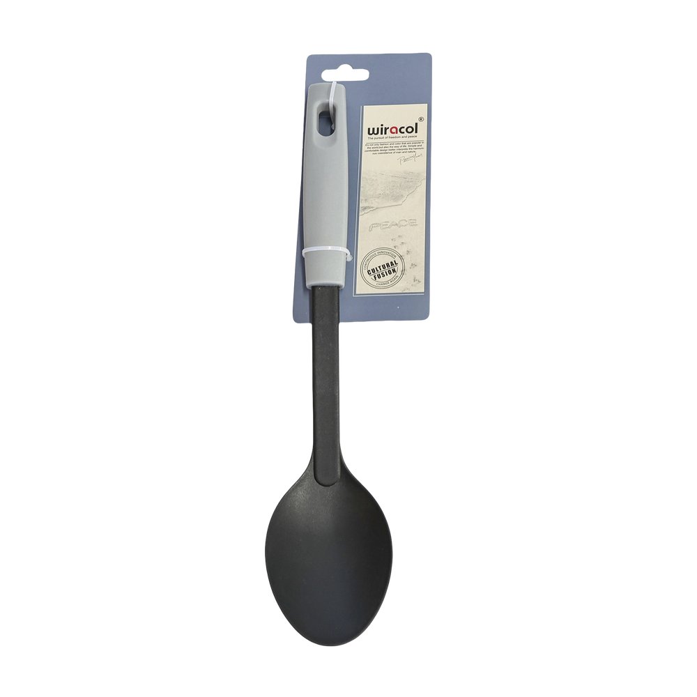 Cuchara para cocina de plastico 32 cm negro
