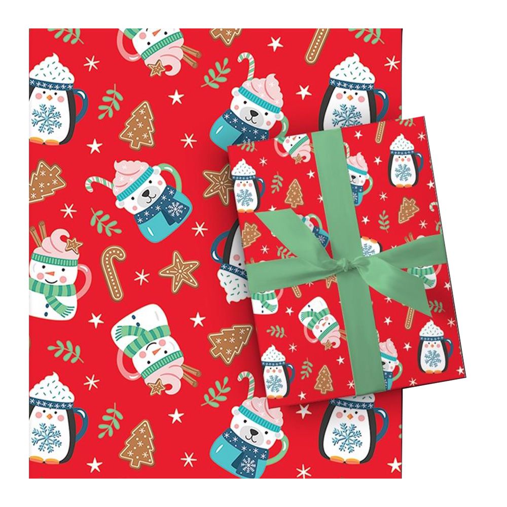 Papel de regalo navideño 76.2 cm surtido