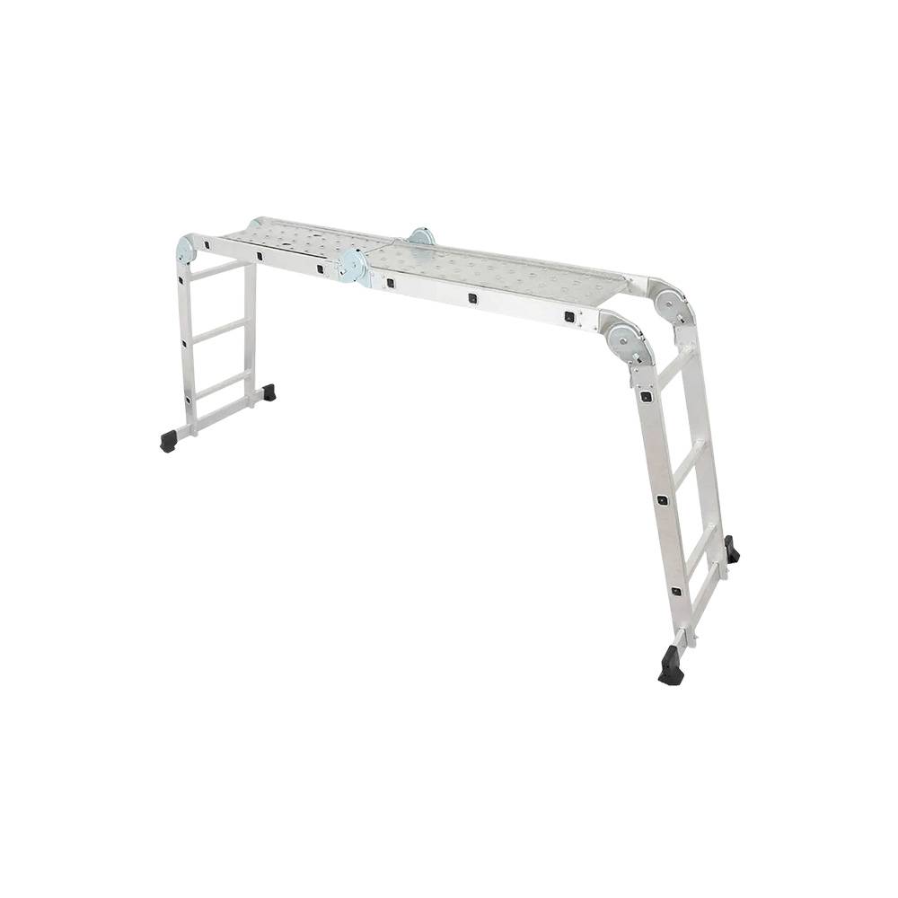 Escalera aluminio plegable multiuso 330 lb/150 kg