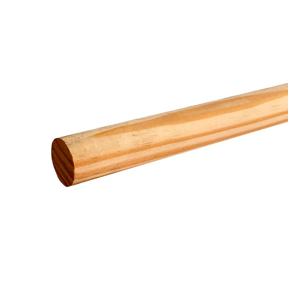 Bolillo liso pino fj 22 mm 3.05 m