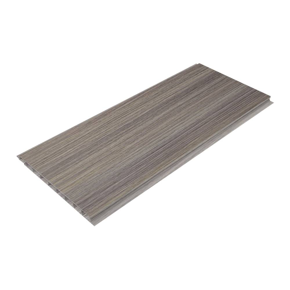 Loseta para cielo falso pvc laminado noce natural 5.95x0.25 m