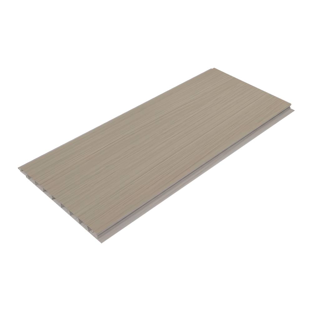 Loseta para cielo falso pvc laminado roble claro 5.95x0.25 m