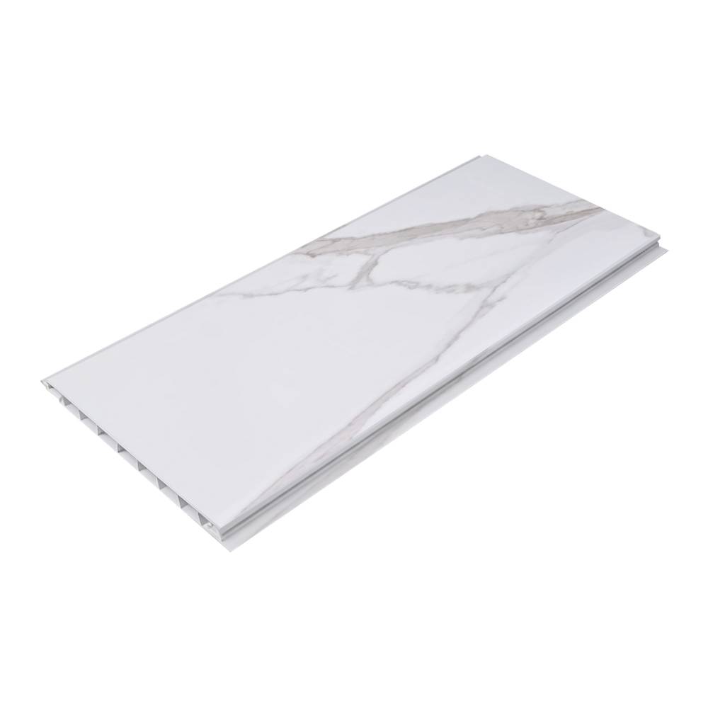 Loseta para cielo falso pvc laminado mármol brillante 5.95 × 0.25 m