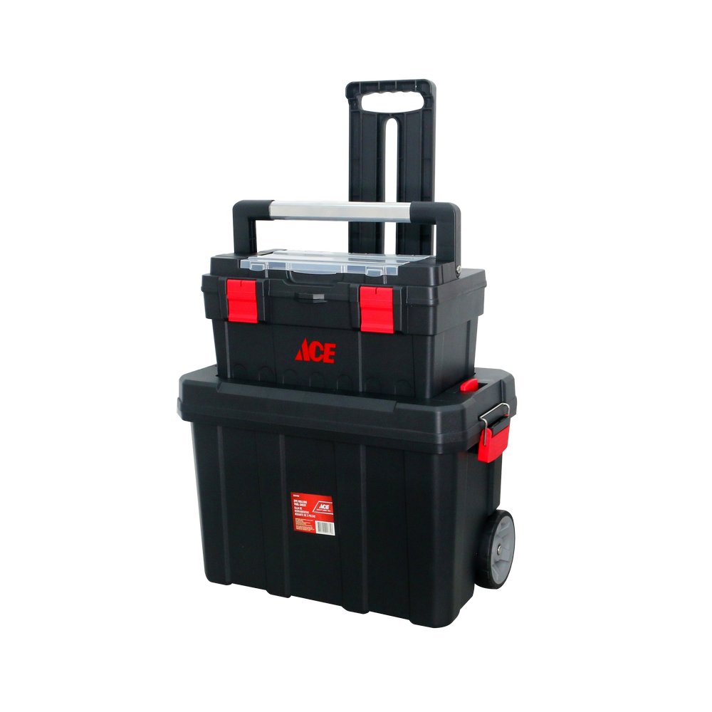 Caja plastica para herramientas 46-33.2-34 cm 2 piezas