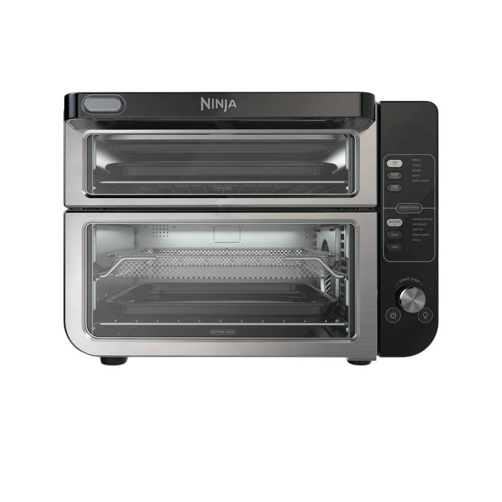 Horno de acero inoxidable 10 en 1 de 33.6 x 47.2 x 41.6 cm