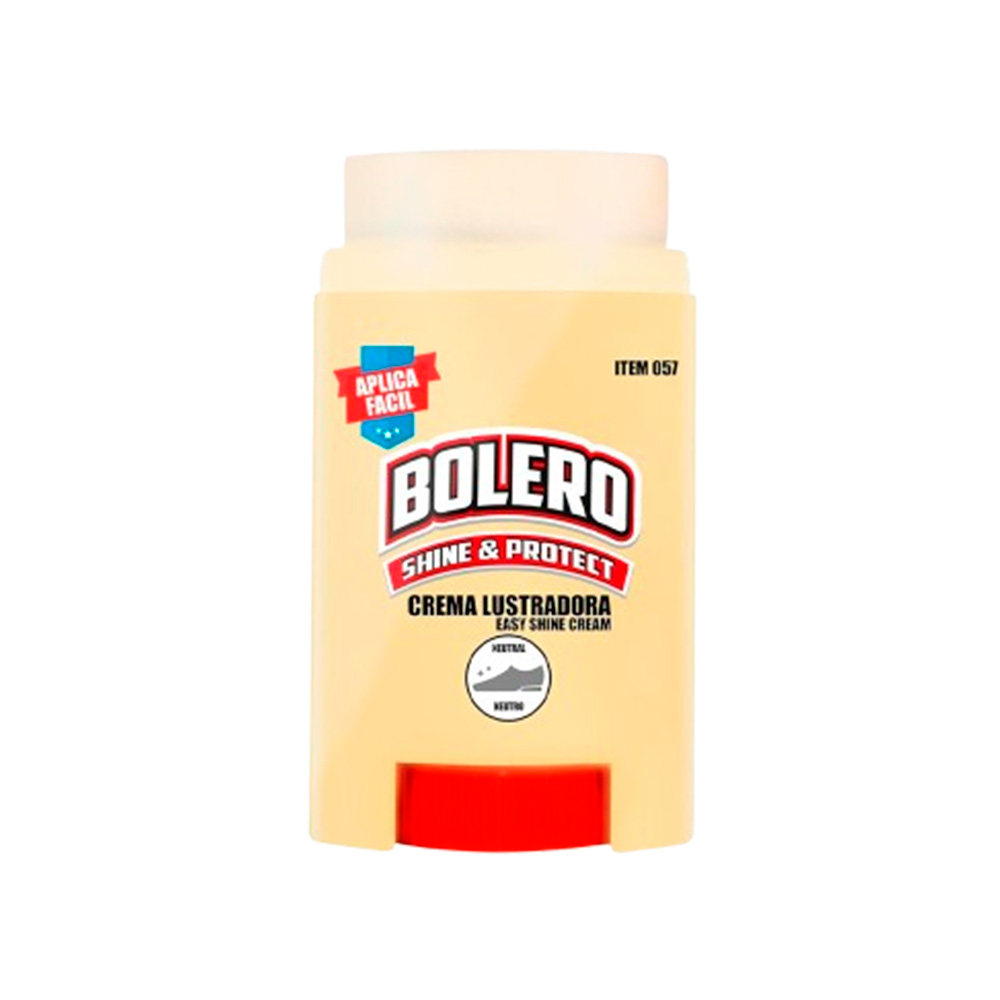 Crema lustradora para zapatos con aplicador neutra 60 ml