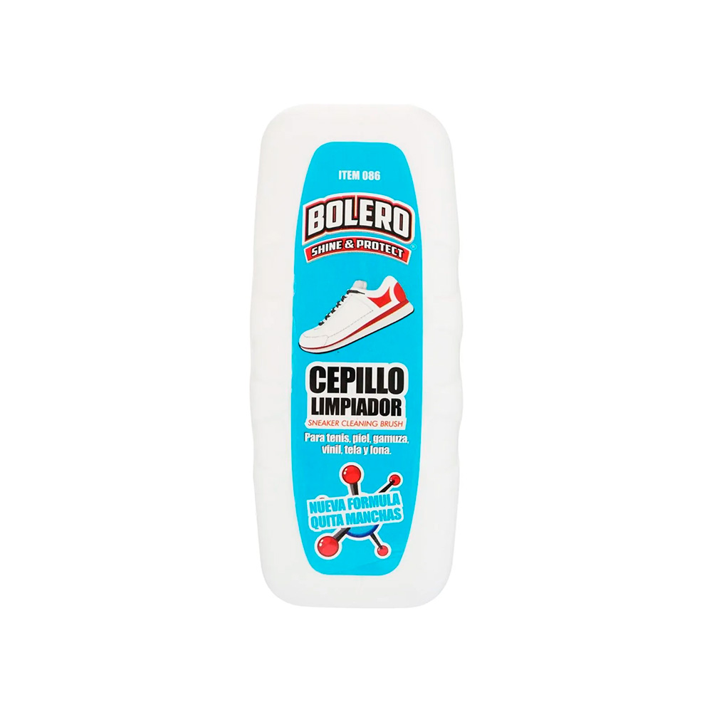 Cepillo con liquido para limpieza de tennis blancas 60 ml