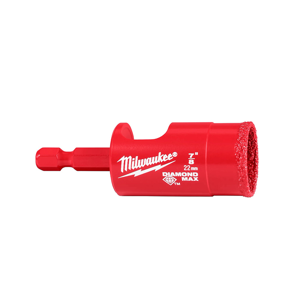 Broca para vidrio/ceramica 7/8 pulg (22.22 mm) diamante