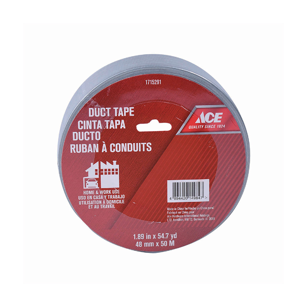 Cinta de ducto gris 48 mmx50 m