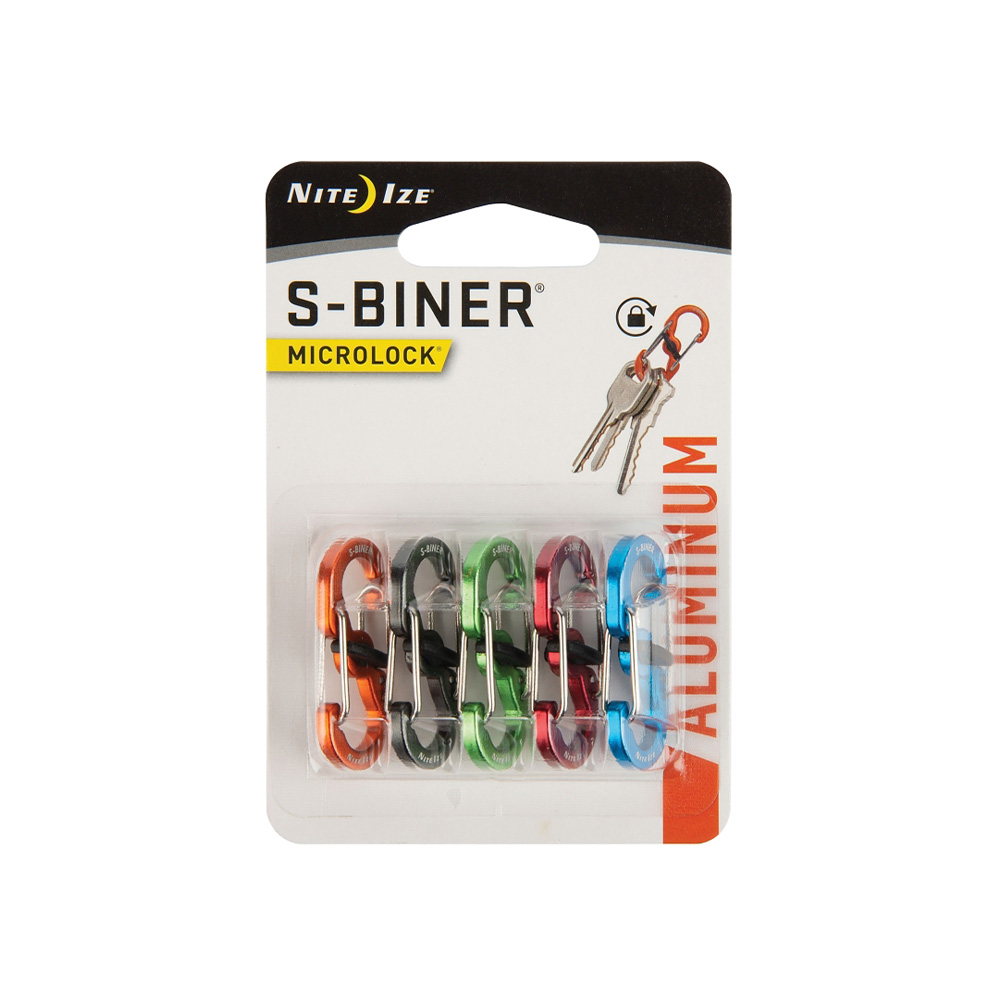 Ganchos con seguro de aluminio microlock s/5