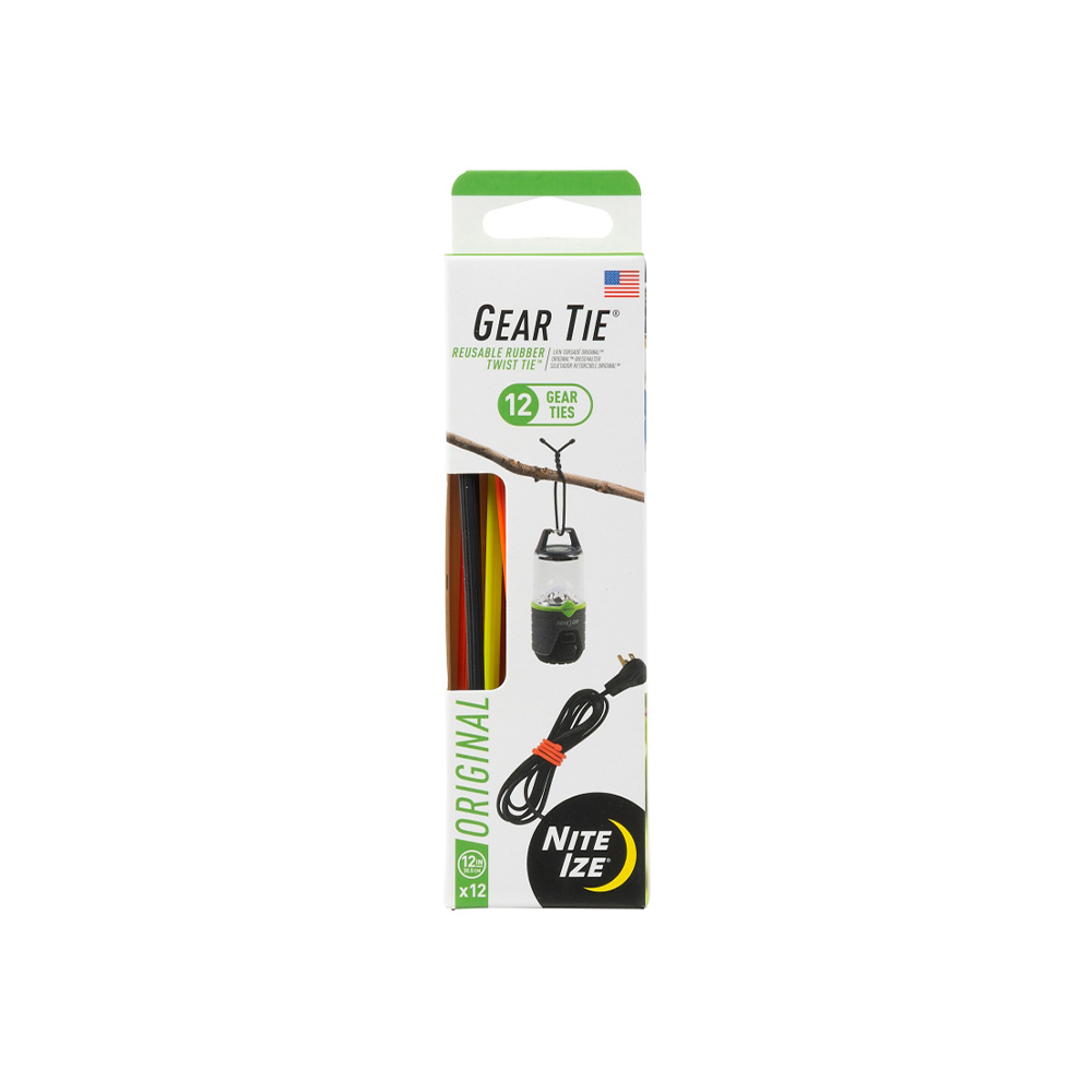 Set de amarras de goma 12 pulg nite ize