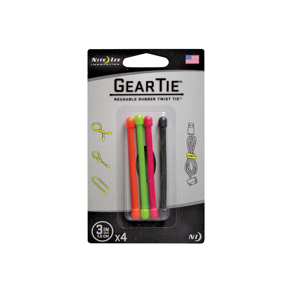 Set de amarras de goma 3 pulg nite ize