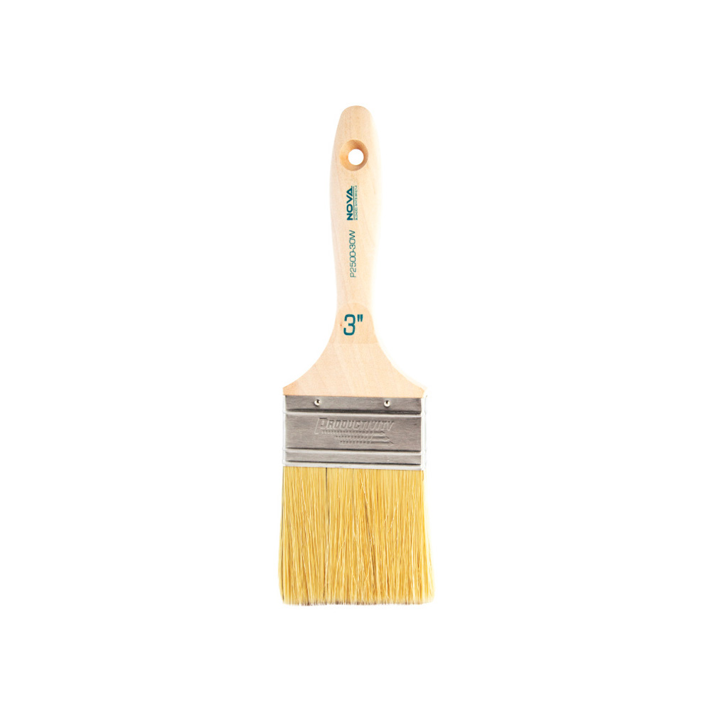 Brocha 3 pulg cerda blanca nova productivity p2 prof - Brochas