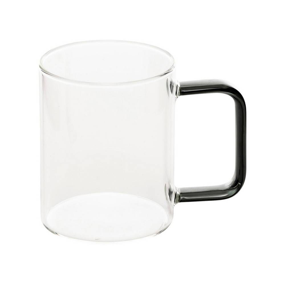 Taza de vidrio 200 ml transparente mia