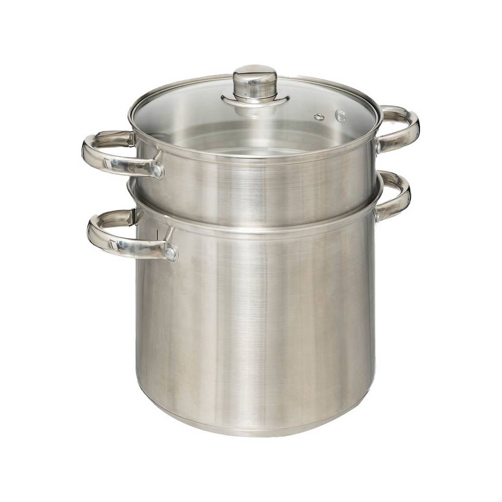 Cuscusera de acero inoxidable de 8 litros