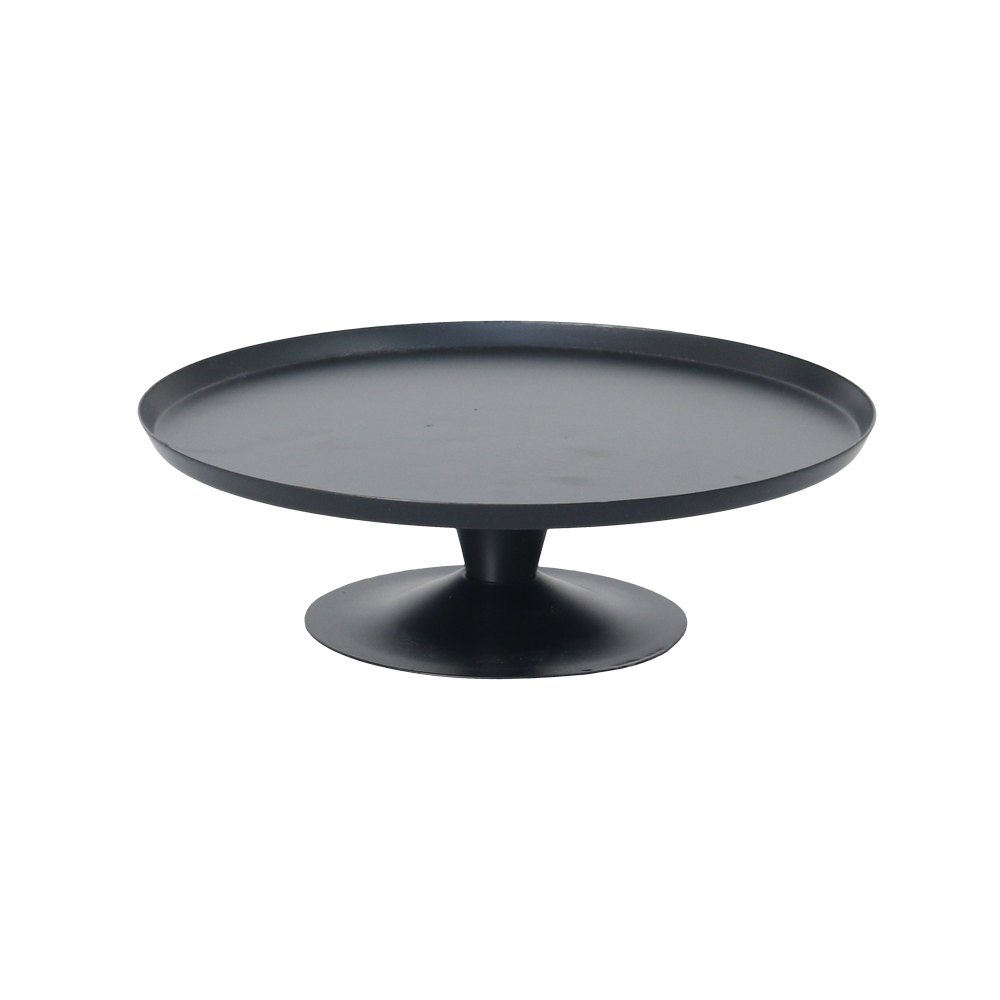 Base para postres metalico negro
