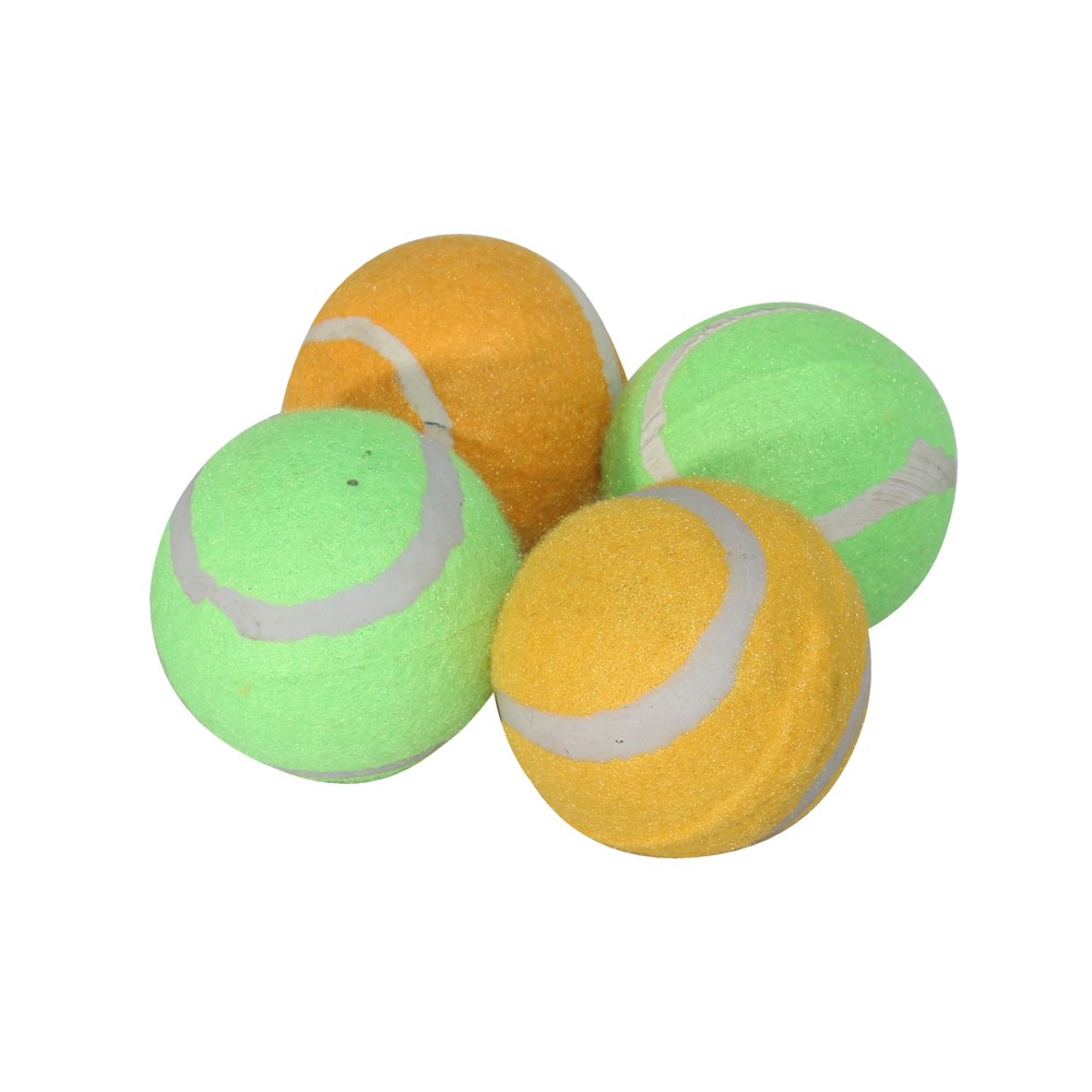 Juguete para perro pelota de tennis surtido 10 piezas