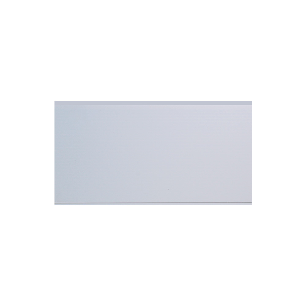 Tablilla pvc sin division 6 mmx1.19 m blanca