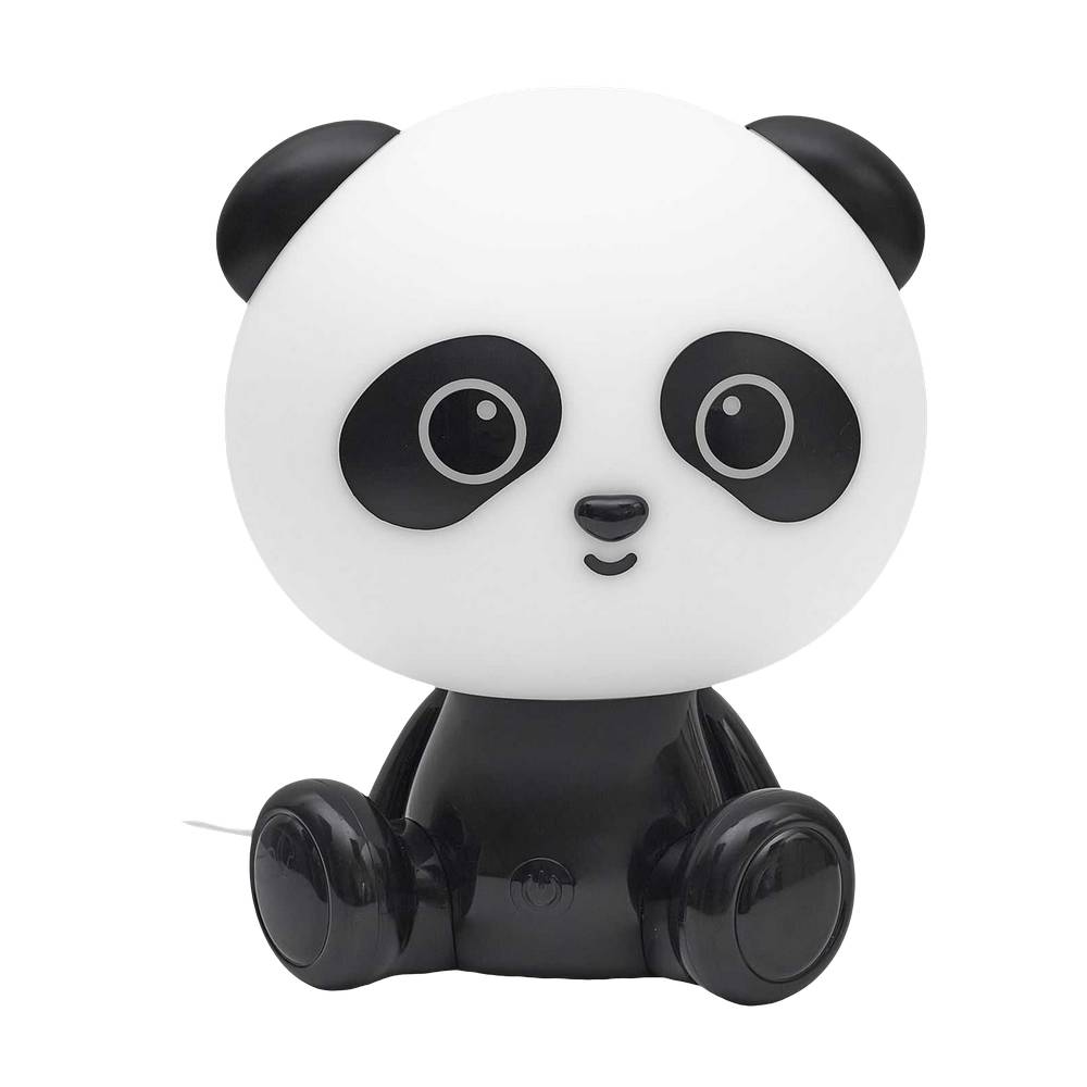Lampara decorativa infantil 20x24x18 cm panda usb-c