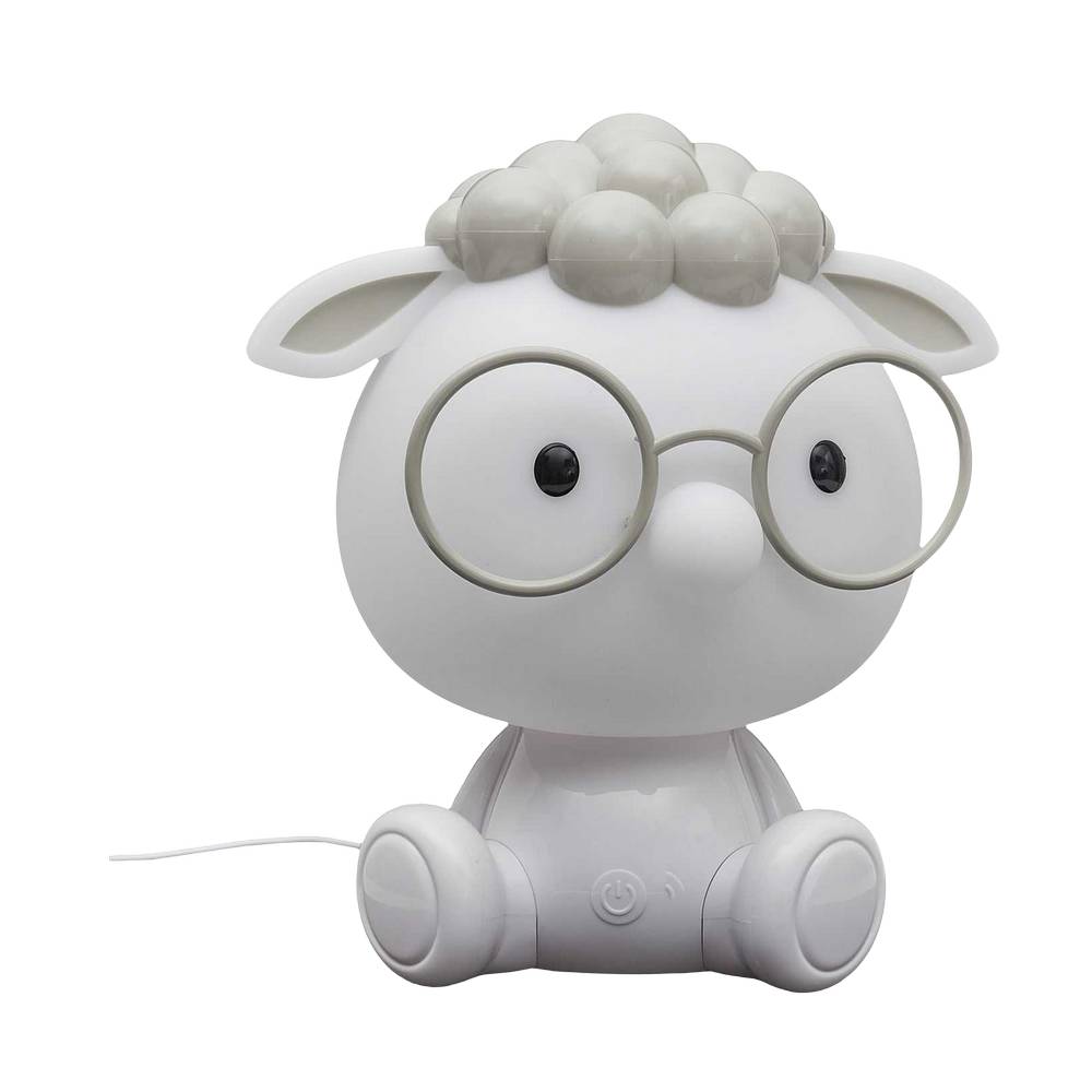 Lampara decorativa infantil 25.5x17 cm oveja usb-c