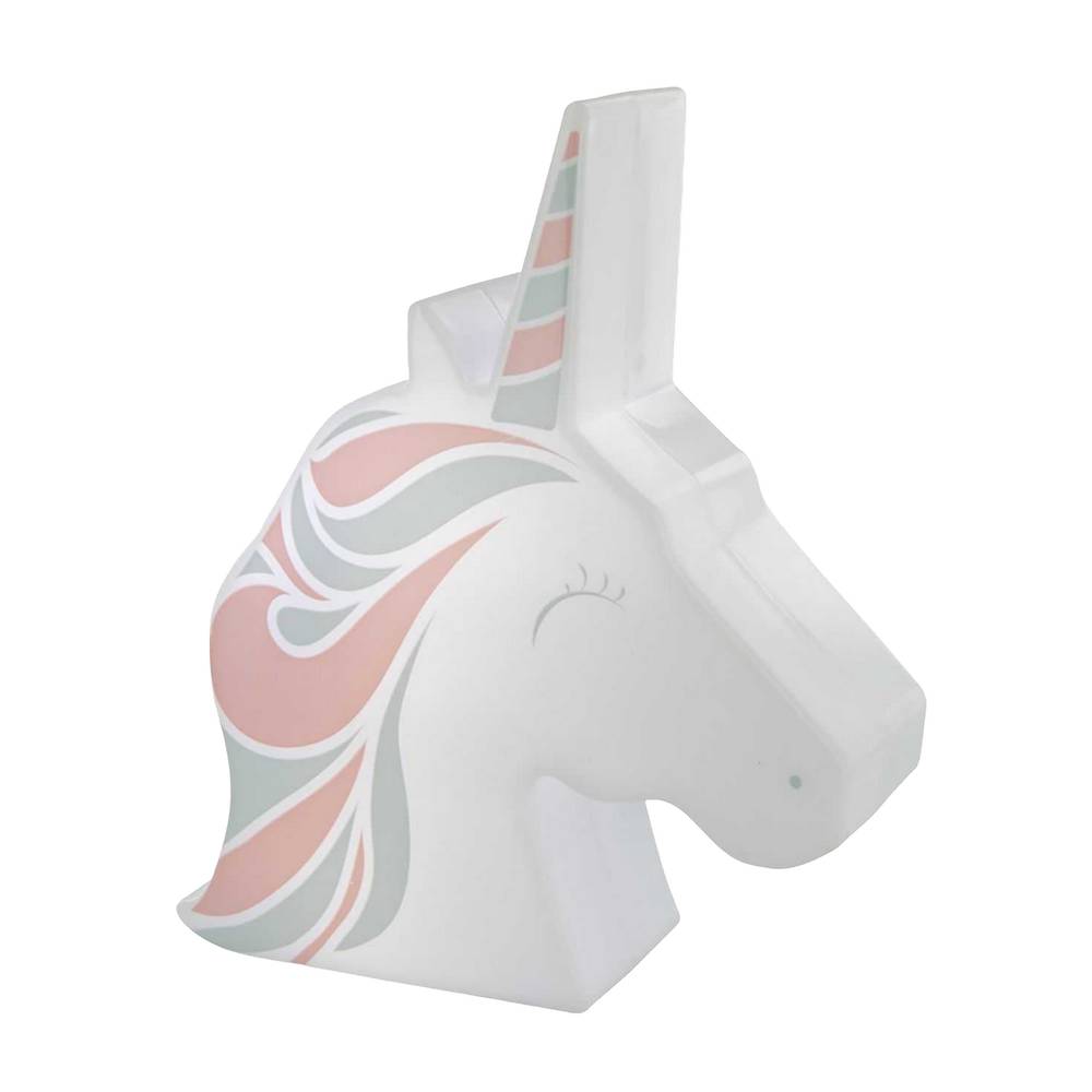 Lampara decorativa infantil 13.5x16 cm unicornio