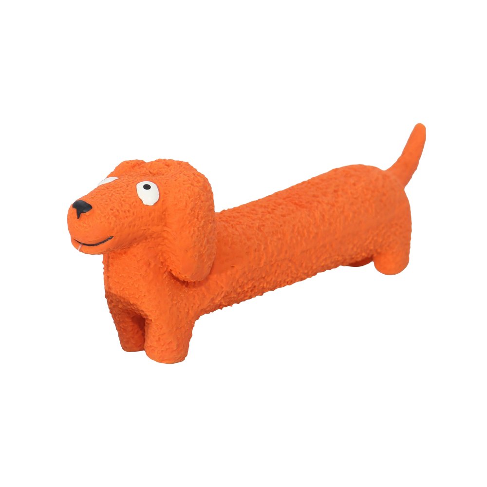 Juguete para mascotas perro anaranjado