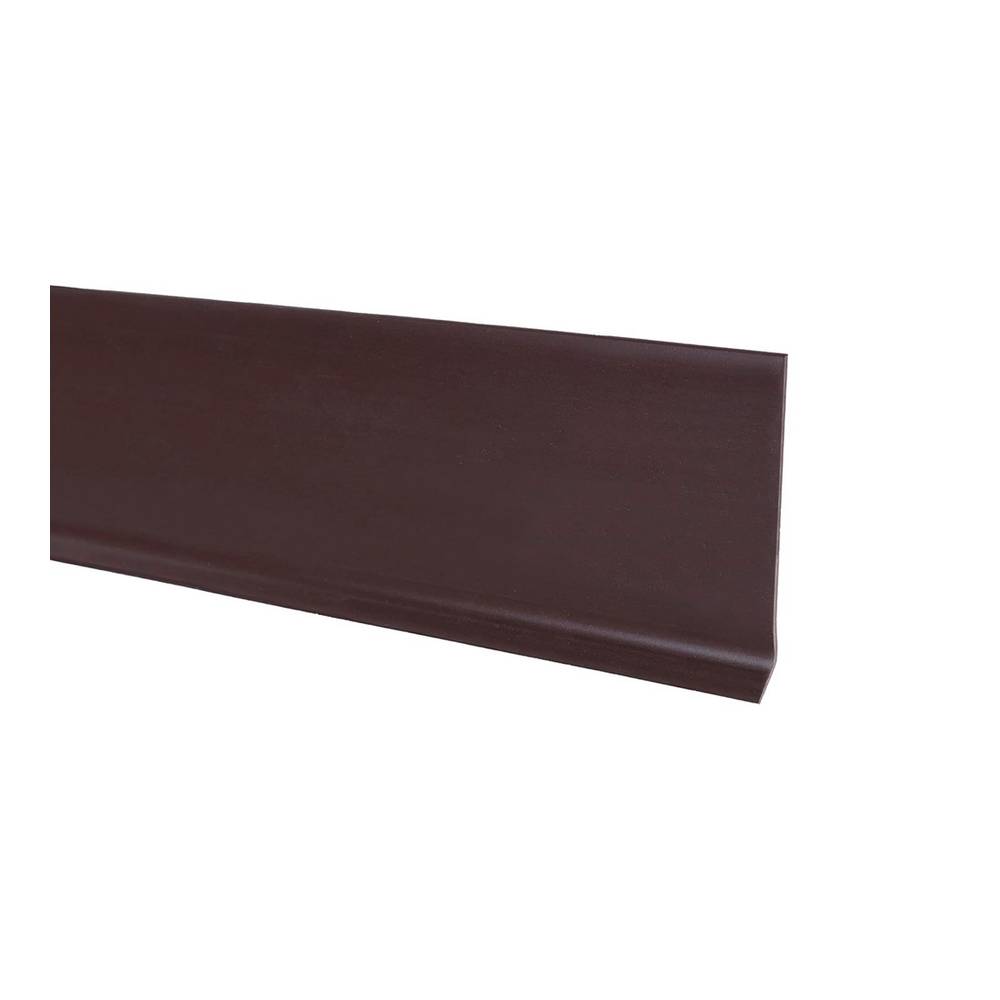 Rodapie de vinyl 10 cm x 1.22 m brown
