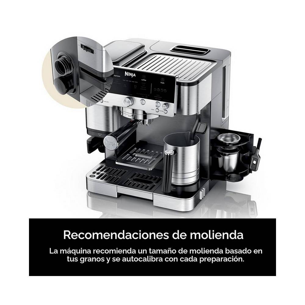 Máquina de café expresso luxe ninja es601 | Novex Guatemala
