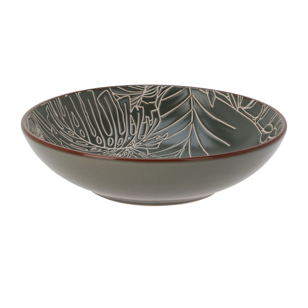 Plato de ceramica tropical surtido