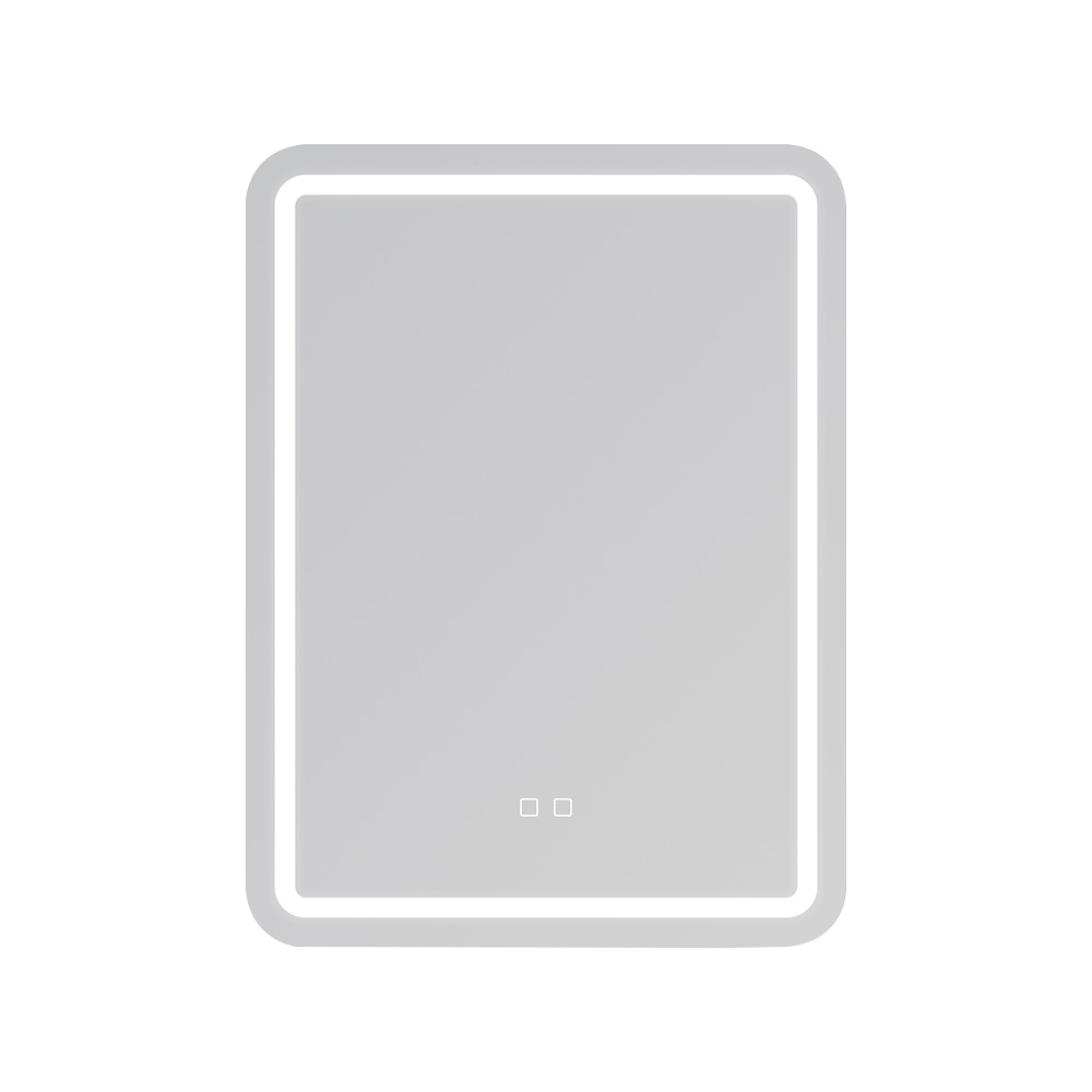 Espejo con luz led cct rectangular 60x80 cm