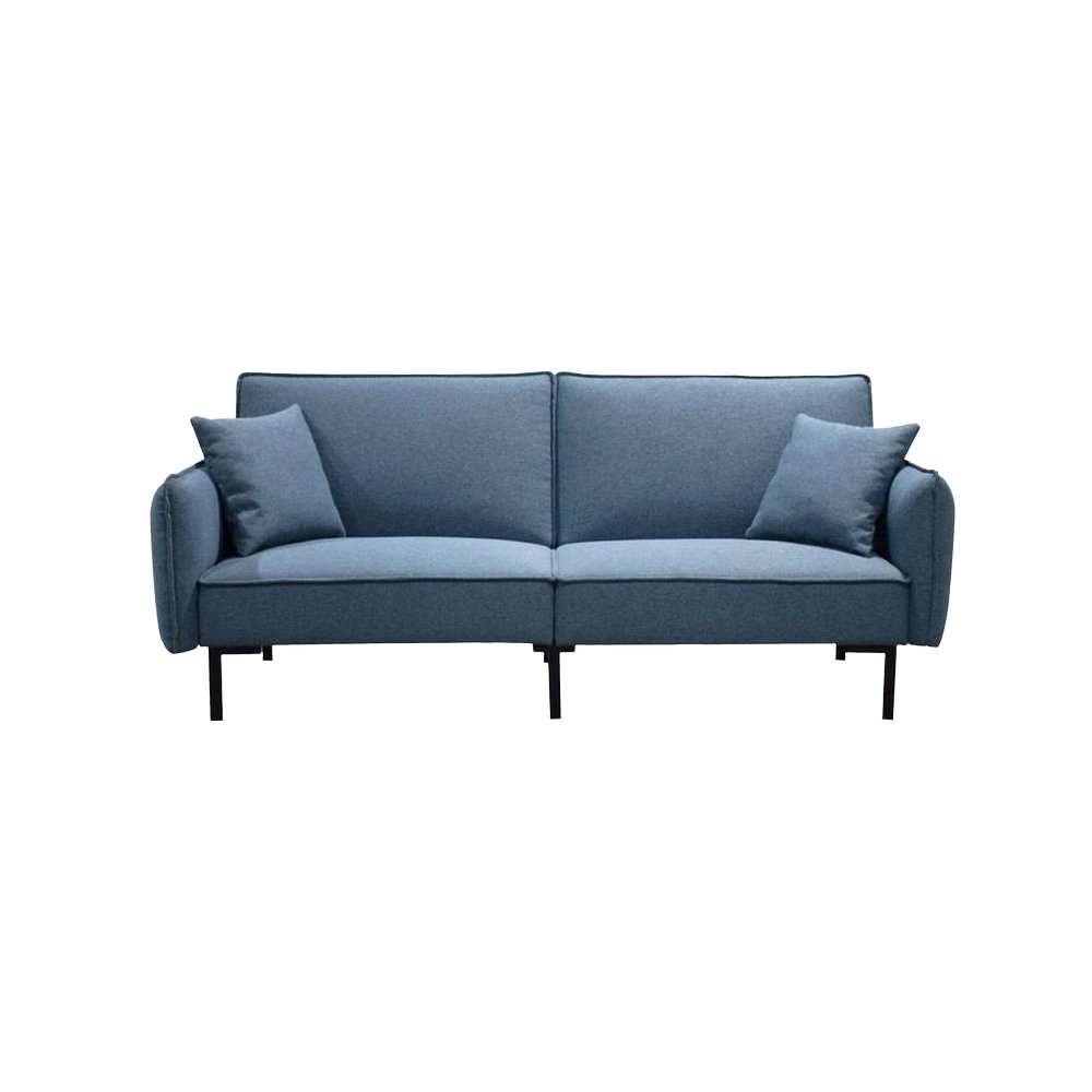 Sofa cama 198x84x90 cm / 198x109x40 cm azul