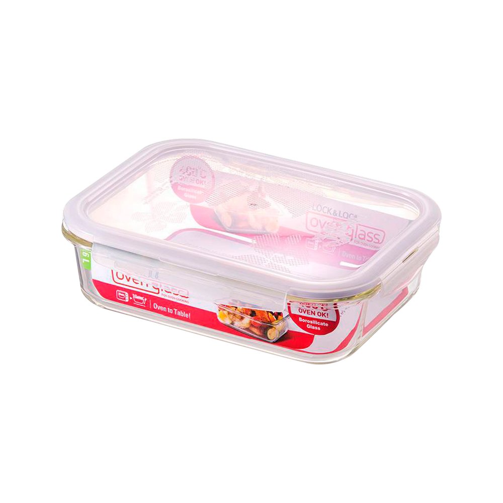 Deposito de vidrio para comida 1600 ml euro glass