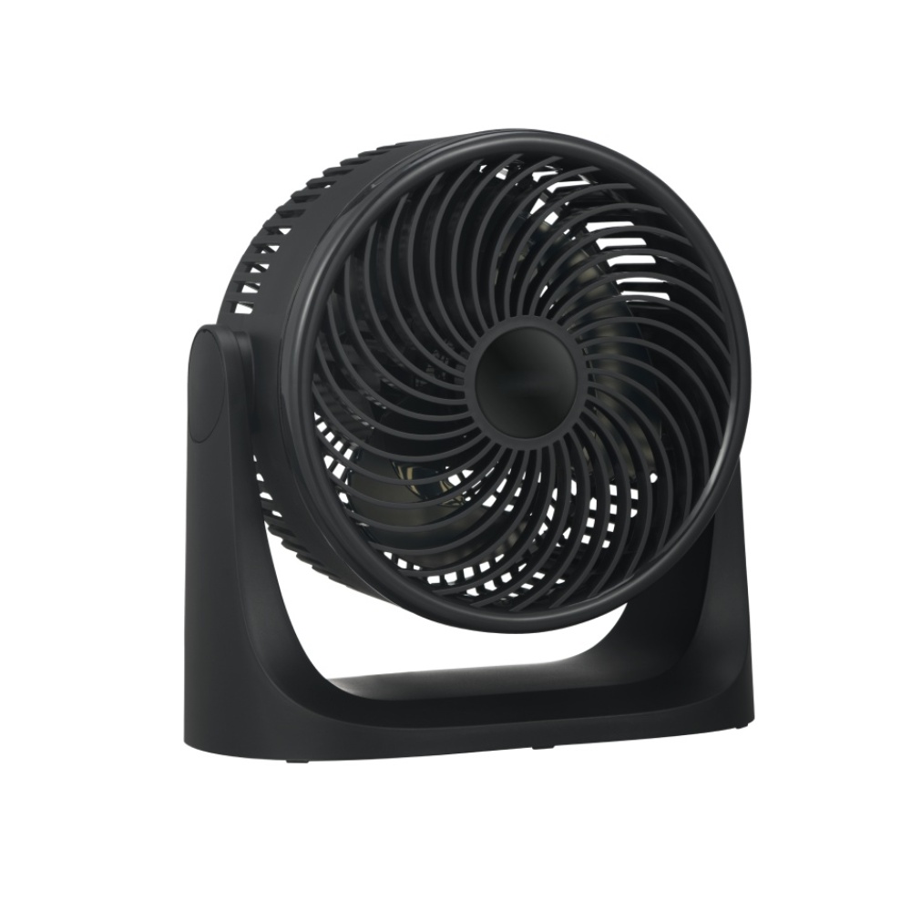 Ventilador de mesa 7 pulg negro 3 vel