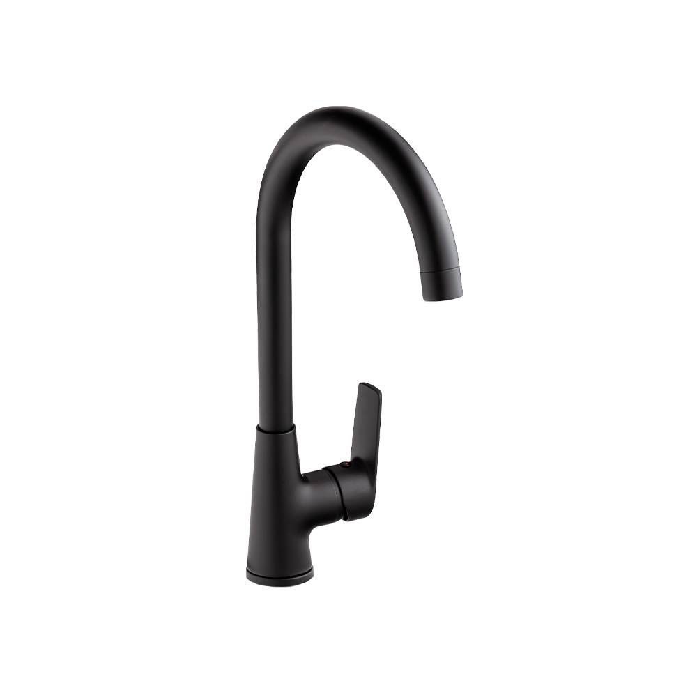 Grifo para cocina monocomando mate negra
