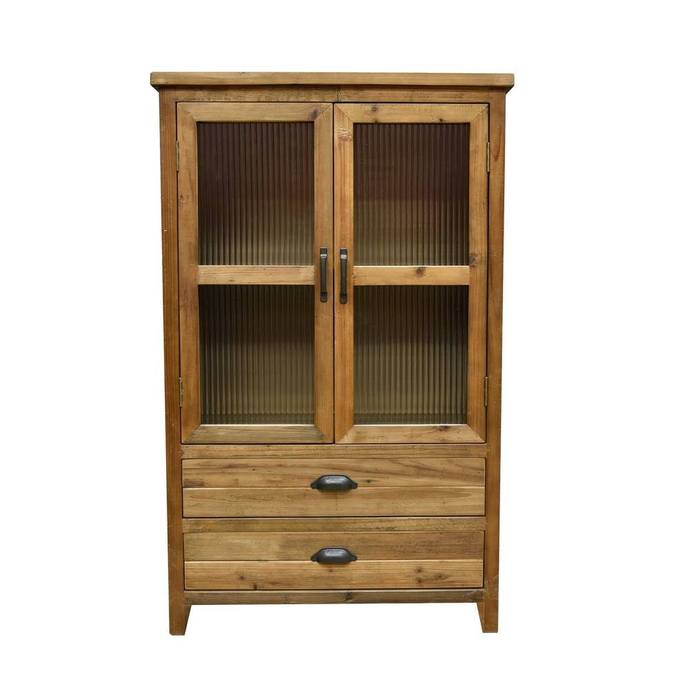 Bufetera de abeto 75x36x120 cm café