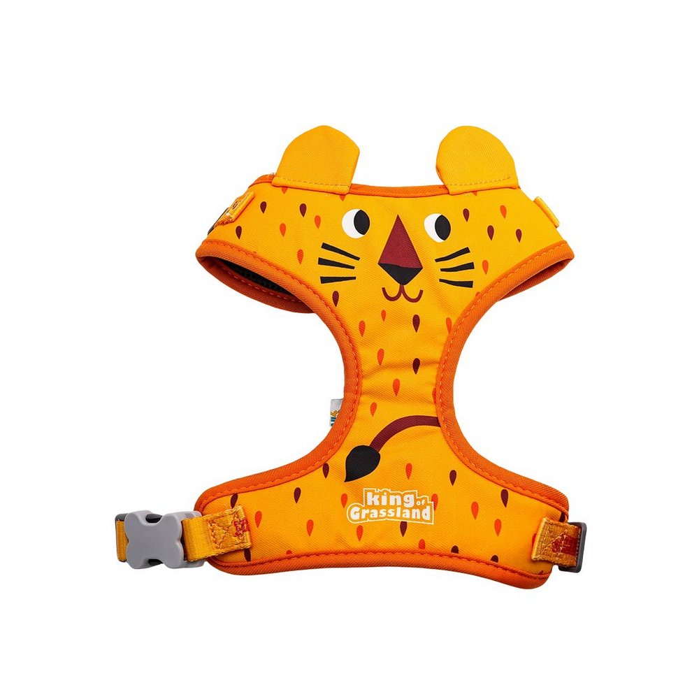 Arnes ajustable para perro talla l leon mostaza