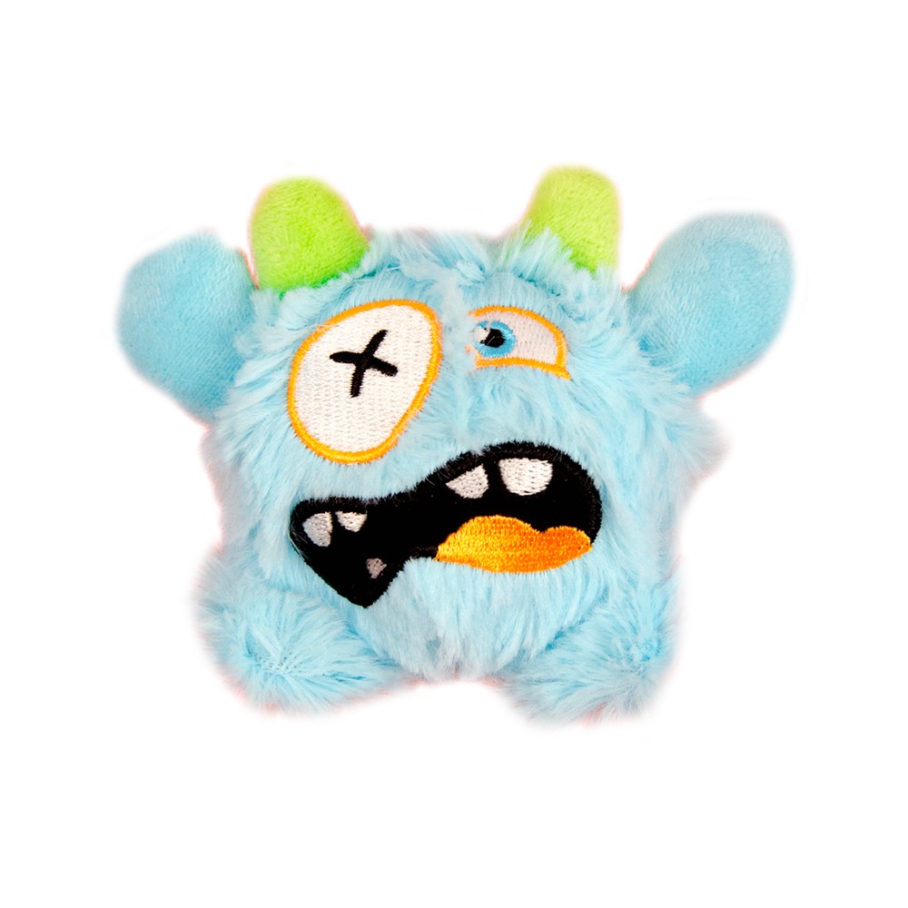 Juguete para perro 9 cm peluche monstruos surtido